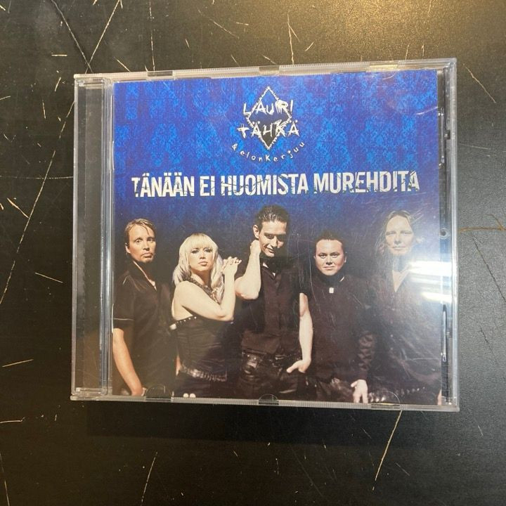 Lauri Tähkä ja Elonkerjuu - Tänään ei huomista murehdita CD (VG+/M-) -folk rock/pop rock-